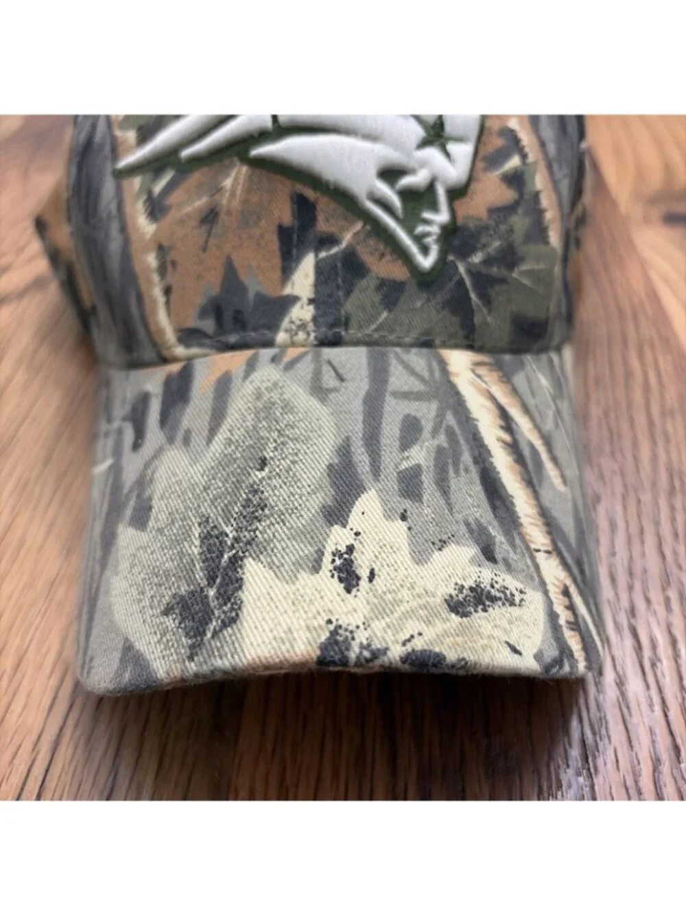 NFL Patriots Camouflage Baseball Hat New England Patriots Adjustable